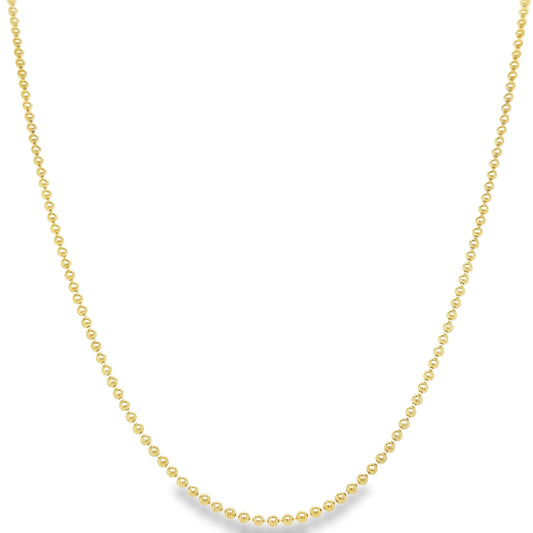 Adjustable Ball Chain Necklace