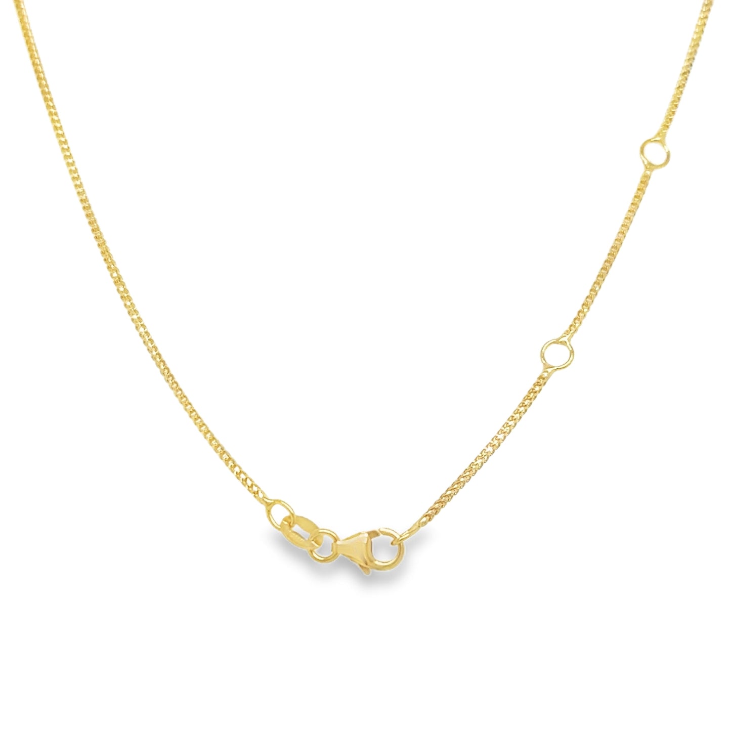 Adjustable Box Chain Necklace
